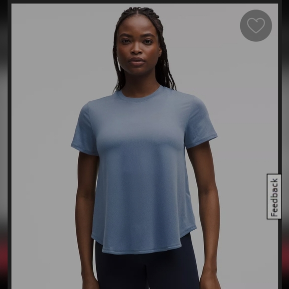 Lightweight Split-Back Training T-Shirt Nwot Size 6 - Picture 8 of 11